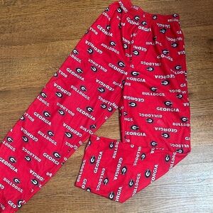 Georgia Bulldogs Kids Pajamas - Red